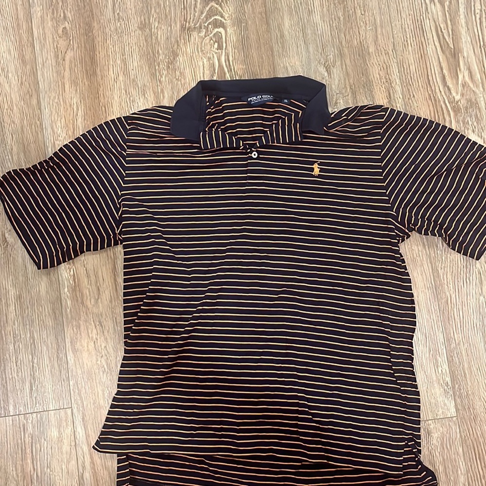 Ralph Lauren Striped Golf Polo